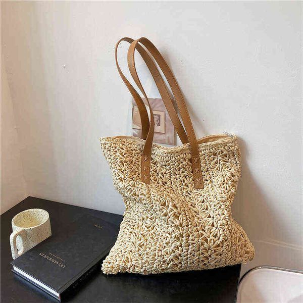 straw bag women's summer leisure portable single shoulder sen series woven large capacity tote bag
straw bag women's summer leisure portable single shoulder sen series woven large capacity tote bag