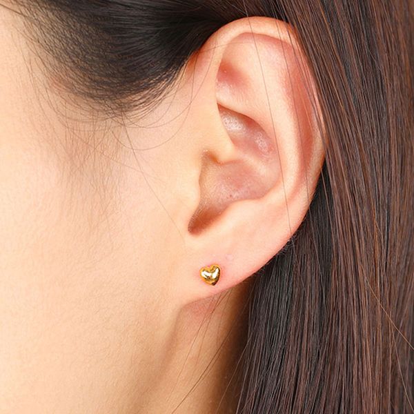 au750 fine jewelry 100% pure 18k yellow gold stud earrings for women engagement brand 18 karat gold heart love girl wedding, Golden;silver
au750 fine jewelry 100% pure 18k yellow gold stud earrings for women engagement brand 18 karat gold heart love girl wedding, Golden;silver