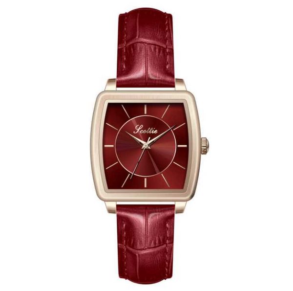 scottie casual style brand 2021 small square watch leather strap womens students watches simple and generous ins quartz girls wristwatches, Slivery;brown
scottie casual style brand 2021 small square watch leather strap womens students watches simple and generous ins quartz girls wristwatches, Slivery;brown