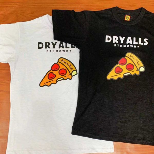 summer 2022 spring new and human made cheese pizza print men's and women's ordinary cotton fashion short sleeve, White;black
summer 2022 spring new and human made cheese pizza print men's and women's ordinary cotton fashion short sleeve, White;black