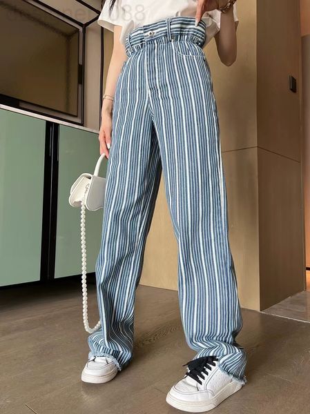 women's jeans designer 22 spring and summer new vertical stripe letter printed pants high waist wide leg bud used jeans i2wk, Blue
women's jeans designer 22 spring and summer new vertical stripe letter printed pants high waist wide leg bud used jeans i2wk, Blue