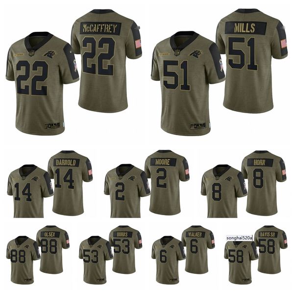 carolina men women youth panther 22 christian mccaffrey 51 sam mills sam darnold olive dj moore jaycee horn greg olsen 2021 salute to'&, Black
carolina men women youth panther 22 christian mccaffrey 51 sam mills sam darnold olive dj moore jaycee horn greg olsen 2021 salute to'&, Black