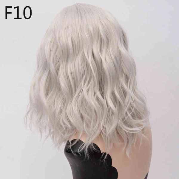 nxy woman short silver white synthetic wigs for women heat resistant cosplay hair pink blonde wig 220622, Black
nxy woman short silver white synthetic wigs for women heat resistant cosplay hair pink blonde wig 220622, Black