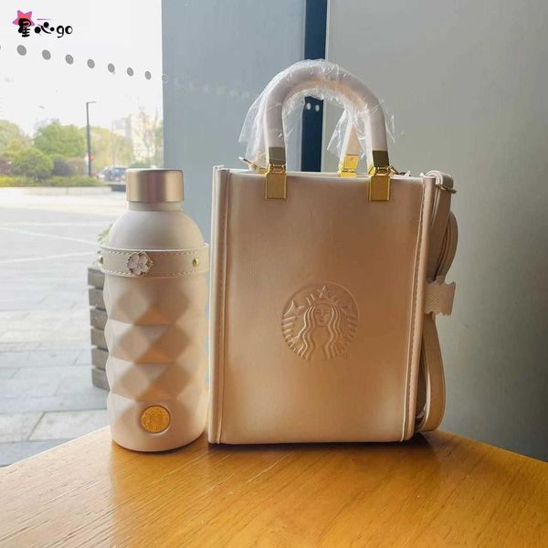 starbucks cherry blossom cup 400ml milk white cut stainless steel cup set with white one shoulder handbag pure white
starbucks cherry blossom cup 400ml milk white cut stainless steel cup set with white one shoulder handbag pure white