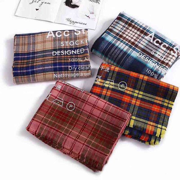 designer scarves acnes scarves men and women's ac plaid long neck net red the sa, Blue;gray
designer scarves acnes scarves men and women's ac plaid long neck net red the sa, Blue;gray
