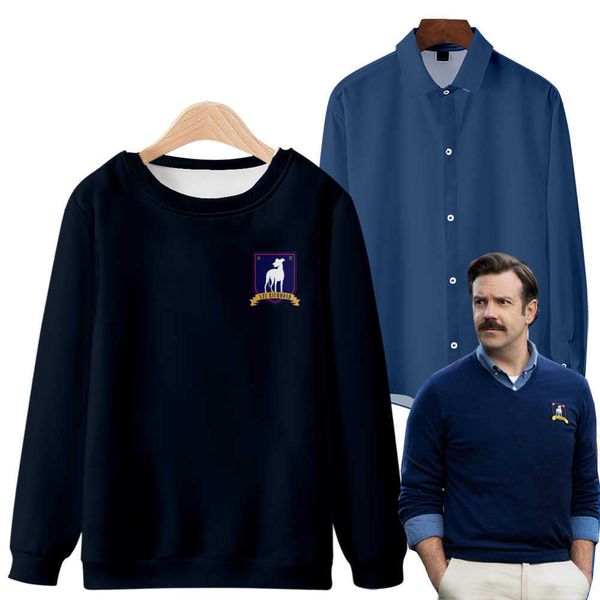 ted lasso season 2 cosplay merch long sleeve pullovers football coach uniform men women autumn winter fashion casual sweatshirt, Black
ted lasso season 2 cosplay merch long sleeve pullovers football coach uniform men women autumn winter fashion casual sweatshirt, Black