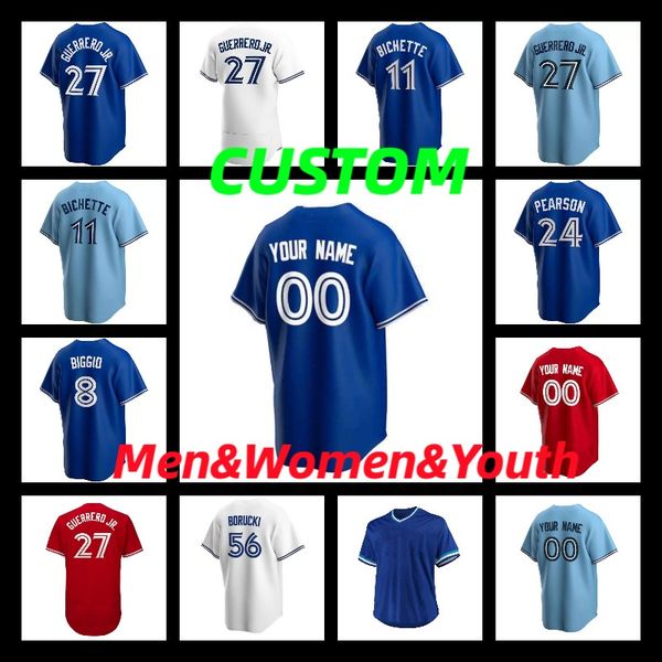 custom 2022 27 vladimir guerrero jr. 11 bo bichette jersey toronto george springer cavan biggio baseball yamaguchi randal grichuk drury hern, Blue;black
custom 2022 27 vladimir guerrero jr. 11 bo bichette jersey toronto george springer cavan biggio baseball yamaguchi randal grichuk drury hern, Blue;black