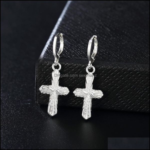dangle chandelier earrings jewelry sier lady drop women cross hook party charms wedding cute bohemia fashion classic delivery 2021 zjinx, Silver
dangle chandelier earrings jewelry sier lady drop women cross hook party charms wedding cute bohemia fashion classic delivery 2021 zjinx, Silver