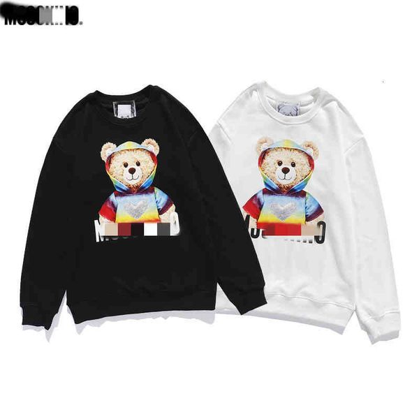 men's hoodies & sweatshirts autumn winter rainbow teddy love bear round neck sweater terry material for men and women yxgq, Black
men's hoodies & sweatshirts autumn winter rainbow teddy love bear round neck sweater terry material for men and women yxgq, Black