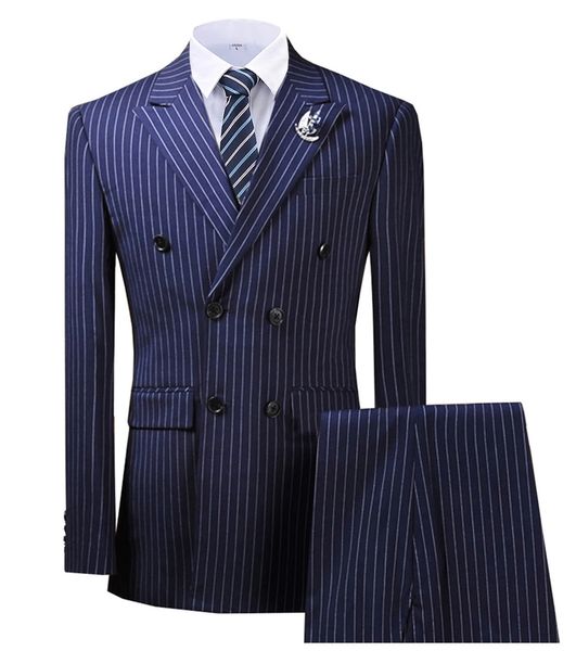 custom made double breasted peak tuxedos lapel stripes burgundy blazer two pieces mens suit with pants formal navy jacket for wedding groom, Black;gray
custom made double breasted peak tuxedos lapel stripes burgundy blazer two pieces mens suit with pants formal navy jacket for wedding groom, Black;gray