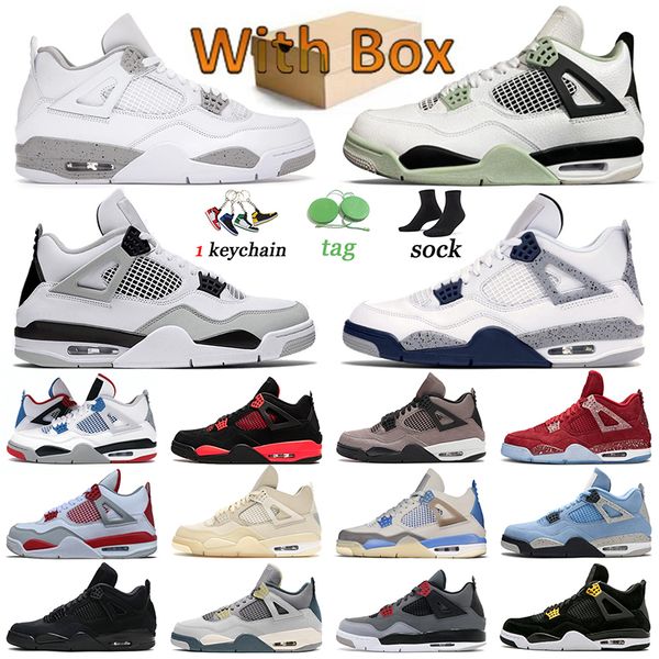 4 men jumpman basketball shoes 4s military blue sports craft scarpe infrared white oreo women designer sneakers black royal red thunder trai, White;red
4 men jumpman basketball shoes 4s military blue sports craft scarpe infrared white oreo women designer sneakers black royal red thunder trai, White;red