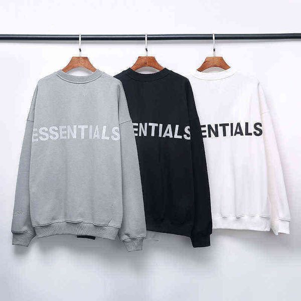 high street multi thread essentials hoodie 3m reflective letter embroidery plush round neck sweater for men and women winter warm and comfor, Black
high street multi thread essentials hoodie 3m reflective letter embroidery plush round neck sweater for men and women winter warm and comfor, Black