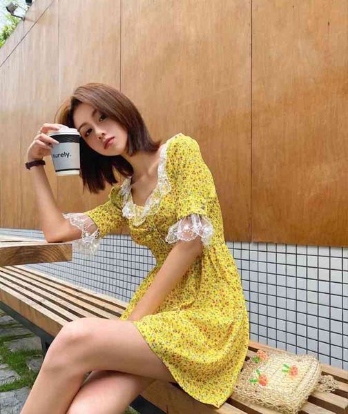 casual dresses spring and summer french elegant style lace silk printed dress for women, Black;gray
casual dresses spring and summer french elegant style lace silk printed dress for women, Black;gray