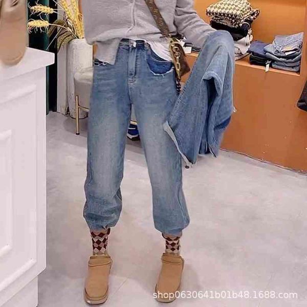 women's jeans 2022 early spring washed light color design sense harlan high waist loose daddy pants zzvf, Blue
women's jeans 2022 early spring washed light color design sense harlan high waist loose daddy pants zzvf, Blue