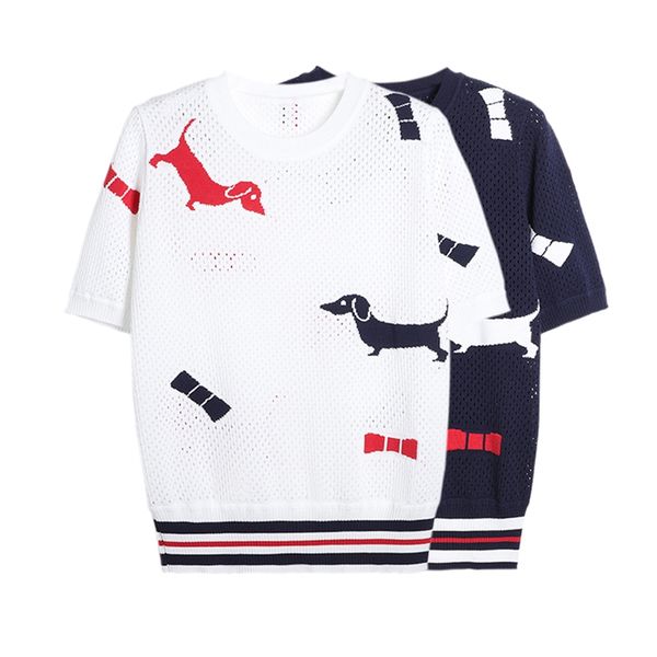 women 2022 new spring fashion chic o-neck dog girls kawaii mini t-shirt sweet casual slim office ladies korean short sweater, White;black
women 2022 new spring fashion chic o-neck dog girls kawaii mini t-shirt sweet casual slim office ladies korean short sweater, White;black