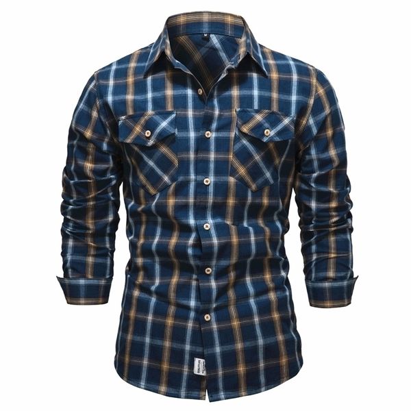 aiopeson spring 100% cotton plaid shirts for men luxury social dress shirt long sleeve checkered 's clothing 220401, White;black
aiopeson spring 100% cotton plaid shirts for men luxury social dress shirt long sleeve checkered 's clothing 220401, White;black