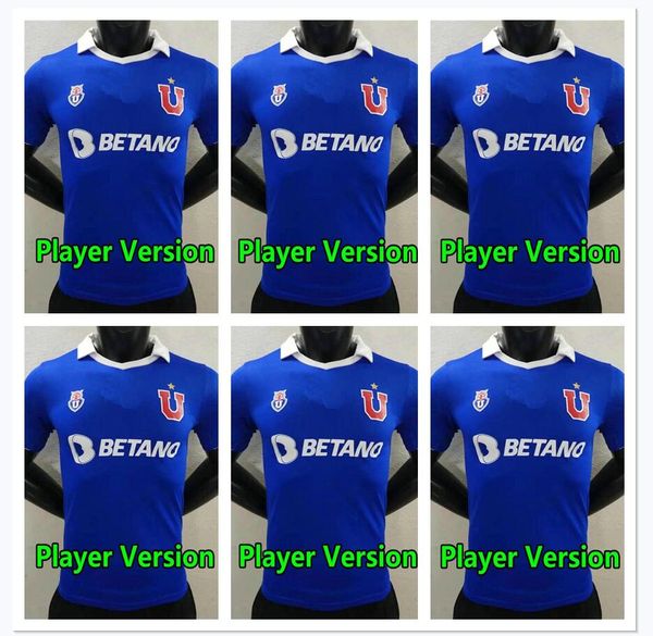 player version 2022 2023 universidad de chile soccer jerseys 22 23 pre-season blue white men kit football shirts, Black;yellow
player version 2022 2023 universidad de chile soccer jerseys 22 23 pre-season blue white men kit football shirts, Black;yellow