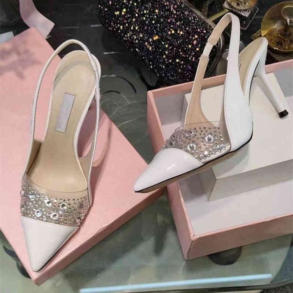 dress shoes ins women's high heels summer shoes luxury brand pointed sandals crystal designer special offers, Black
dress shoes ins women's high heels summer shoes luxury brand pointed sandals crystal designer special offers, Black