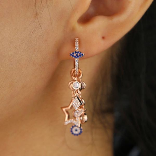 dangle & chandelier multi charm dangel earring with rose gold color plated eye star dot disc for girl wedding birthday gift, Silver
dangle & chandelier multi charm dangel earring with rose gold color plated eye star dot disc for girl wedding birthday gift, Silver