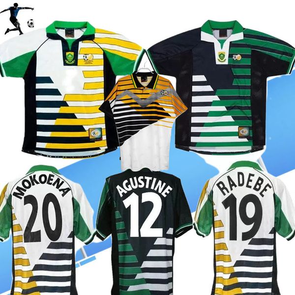 1994 1998 south retro soccer jersey mokoena agustine radebe parker home away africa classic vintage football shirt short sleeve, Black;yellow
1994 1998 south retro soccer jersey mokoena agustine radebe parker home away africa classic vintage football shirt short sleeve, Black;yellow