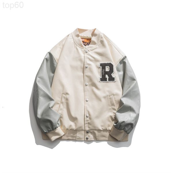 men's jackets designer atn men's wear | 2022 spring street fashion brand color blocking embroidered pu leather baseball jersey and, Black;brown
men's jackets designer atn men's wear | 2022 spring street fashion brand color blocking embroidered pu leather baseball jersey and, Black;brown