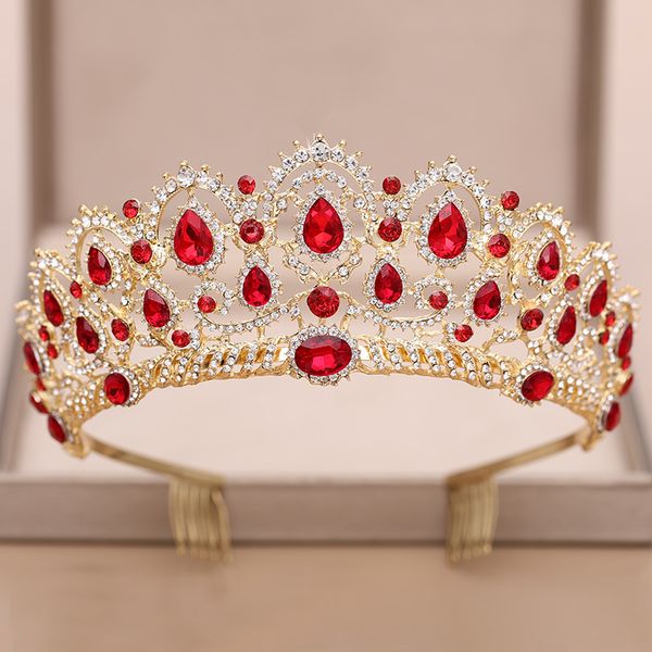 ailibride tiara wedding crown hair accessories red crystal rhinestones tiaras and crowns for bridal jewelry 220805, Slivery;golden
ailibride tiara wedding crown hair accessories red crystal rhinestones tiaras and crowns for bridal jewelry 220805, Slivery;golden