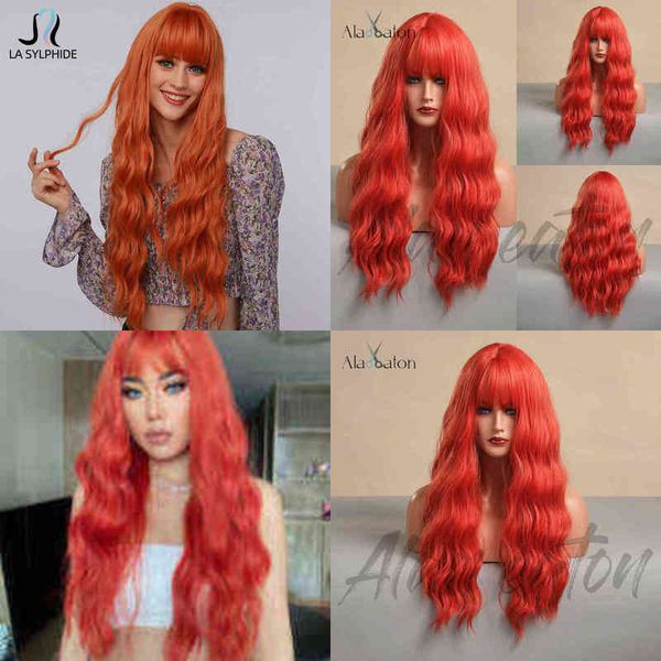 wig female long water wave synthetic hair qi bangs orange role play cosplay lolita wig 220527, Black
wig female long water wave synthetic hair qi bangs orange role play cosplay lolita wig 220527, Black