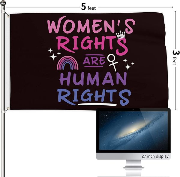 women's rights flag 3x5 ft premium polyester bannner vivid color with two brass grommets for outdoor indoor garden room parade event
women's rights flag 3x5 ft premium polyester bannner vivid color with two brass grommets for outdoor indoor garden room parade event