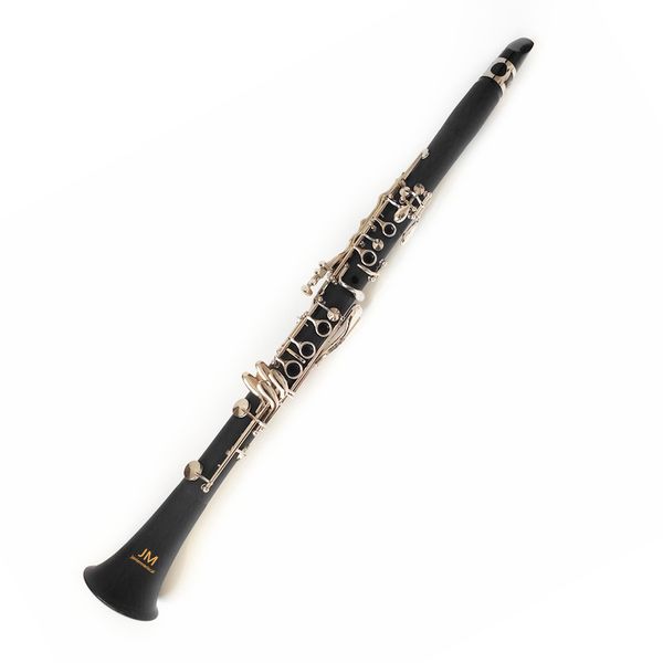 jm new b-flat tune professional woodwind instruments clarinet black tube with case accessories
jm new b-flat tune professional woodwind instruments clarinet black tube with case accessories