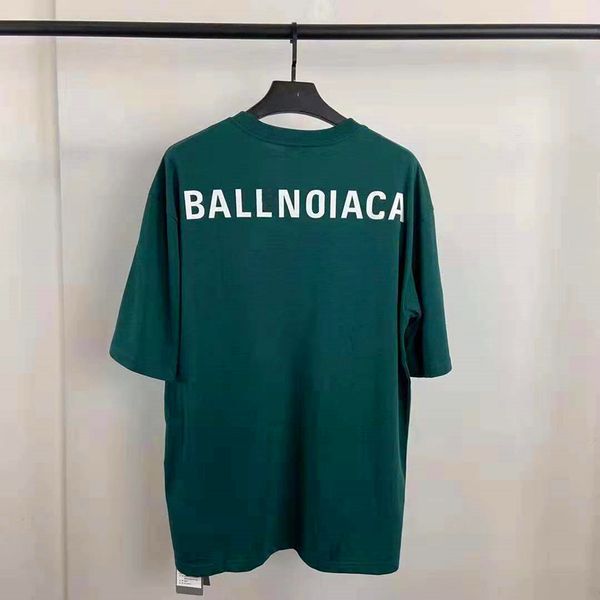 22 new highend fashion brand paris double b printed letter t shirt sleeve women's round collar short sleeve loose couple suit men', White;black 
22 new highend fashion brand paris double b printed letter t shirt sleeve women's round collar short sleeve loose couple suit men', White;black