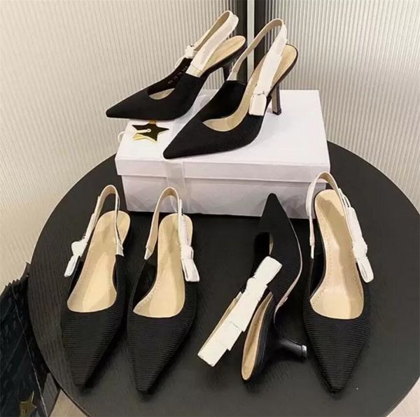 new classics designer pumps womens sandals dress shoes logo heel tech fabric sandals embroidered ribbon embellished flat bow slippers, Black
new classics designer pumps womens sandals dress shoes logo heel tech fabric sandals embroidered ribbon embellished flat bow slippers, Black