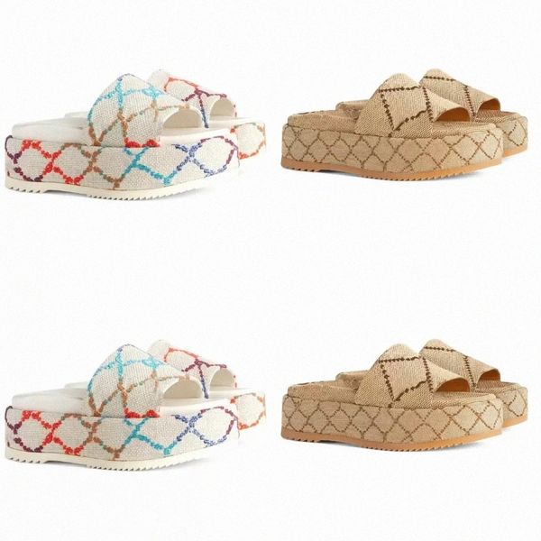 women's platform sandals slippers slide fashion g designer luxury flat high heels flip flops shoes embroidered platform rubber sandal c, Black
women's platform sandals slippers slide fashion g designer luxury flat high heels flip flops shoes embroidered platform rubber sandal c, Black