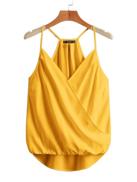 plus surplice neck high low hem cami f9sv#, Black
plus surplice neck high low hem cami f9sv#, Black