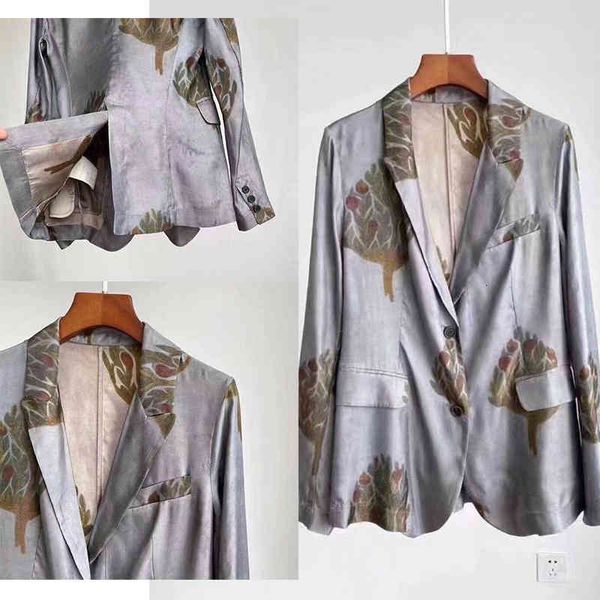 women's jackets designer copper ammonia wire double-sided printing suit coat women's yuan, Black;brown
women's jackets designer copper ammonia wire double-sided printing suit coat women's yuan, Black;brown