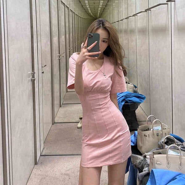 casual dresses spring and summer net red two-color slim casual dress with buttocks bottoms, Black;gray
casual dresses spring and summer net red two-color slim casual dress with buttocks bottoms, Black;gray