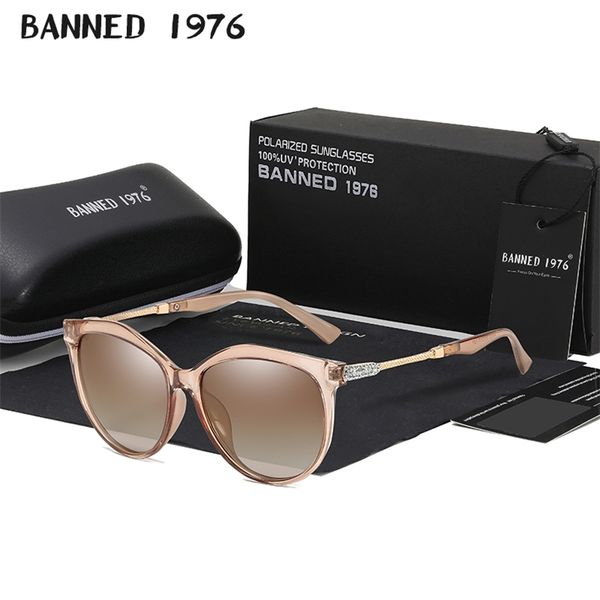 luxury hd polarized women sunglasses fashion round ladies vintage brand design cat eye woman female sun glasses 220507, White;black
luxury hd polarized women sunglasses fashion round ladies vintage brand design cat eye woman female sun glasses 220507, White;black