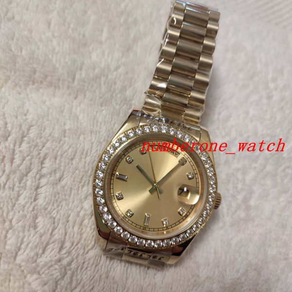 fashion watch factory manufactures automatic mens watches 18k yellow gold diamond dial & bezel 218348 watch new diving super luminous with b, Slivery;brown
fashion watch factory manufactures automatic mens watches 18k yellow gold diamond dial & bezel 218348 watch new diving super luminous with b, Slivery;brown