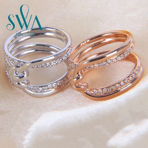 ring fashion jewelry european elegant temperament crystal austrian multilayer spiral twist design women 220716, Slivery;golden
ring fashion jewelry european elegant temperament crystal austrian multilayer spiral twist design women 220716, Slivery;golden