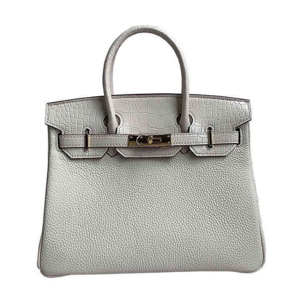 designer luxury birkinss handbags custom first high-quality shopping mall layer cowhide litchi pattern splicing crocodile platinum bag la tt
designer luxury birkinss handbags custom first high-quality shopping mall layer cowhide litchi pattern splicing crocodile platinum bag la tt