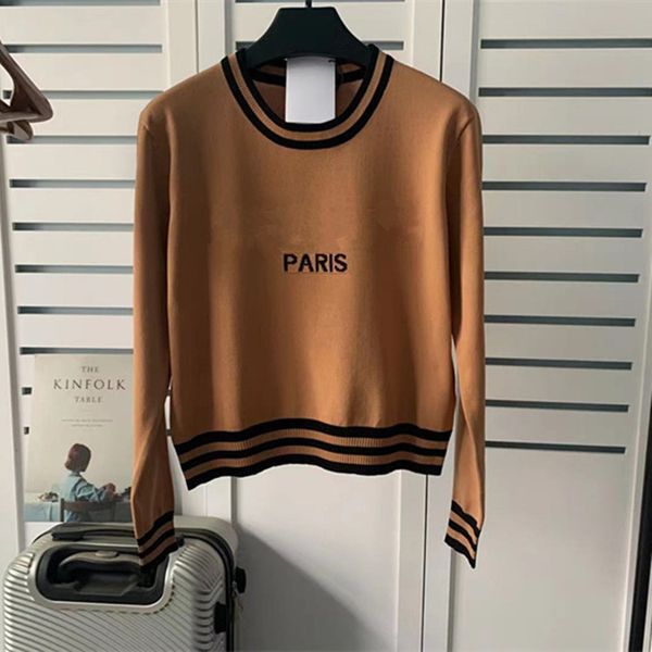 women sweaters woman designer sweater knit letter print crow neck stripe knitwear shirt fashion long sleeve clothes pullover oversized 20ss, White;black
women sweaters woman designer sweater knit letter print crow neck stripe knitwear shirt fashion long sleeve clothes pullover oversized 20ss, White;black