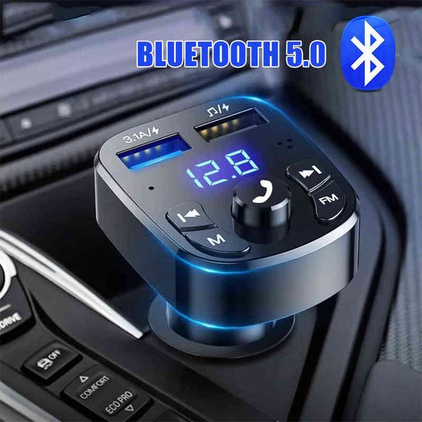 car hands-bluetooth-compaitable 5.0 fm transmitter car kit mp3 modulator player handsaudio receiver 2 usb fast charger w220328
car hands-bluetooth-compaitable 5.0 fm transmitter car kit mp3 modulator player handsaudio receiver 2 usb fast charger w220328
