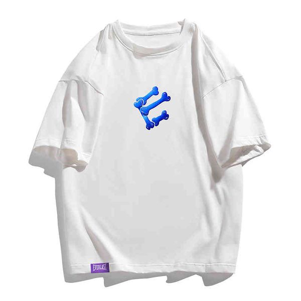 2022 summer new t-shirt men's printed round neck cotton half bottomed shirt short sleeve streetwear women clothes loose tee, White;black
2022 summer new t-shirt men's printed round neck cotton half bottomed shirt short sleeve streetwear women clothes loose tee, White;black