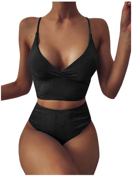 womens bathing suits push up halter bandage bikini knitted high waist bottoms tummy control swimsuits tankini g53o#, White;black
womens bathing suits push up halter bandage bikini knitted high waist bottoms tummy control swimsuits tankini g53o#, White;black