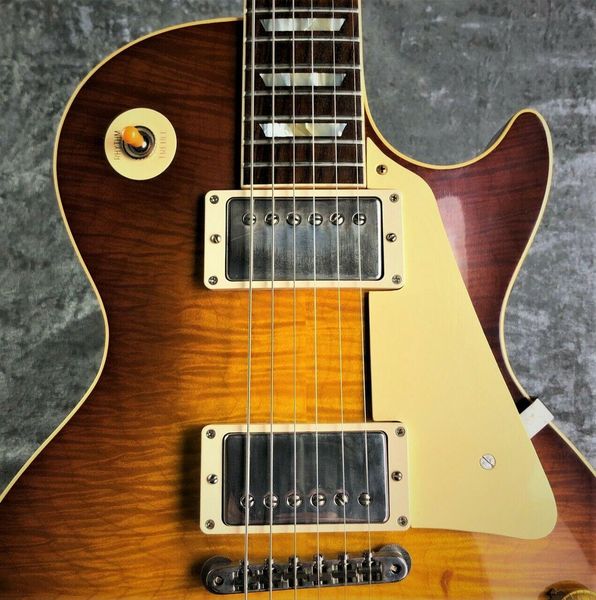 1959 les std vos iced tea burst electric guitar as same of the pictures166d
1959 les std vos iced tea burst electric guitar as same of the pictures166d