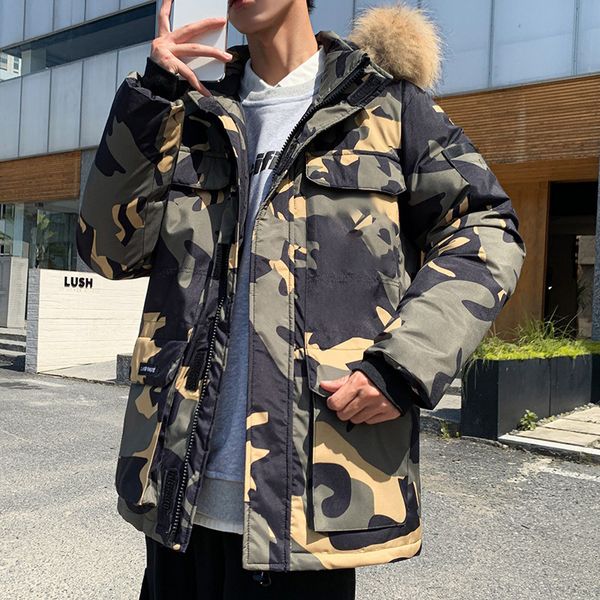 g winter down coat mens fashion parka waterproof windser advanced fabric thick do ne with real wolf fur keep warm jacket coats factory, Black
g winter down coat mens fashion parka waterproof windser advanced fabric thick do ne with real wolf fur keep warm jacket coats factory, Black