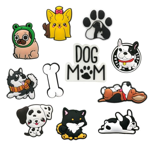 moq 50pcs husky french bulldog cartoon croc shoe charms buckles 2d soft rubber shoe accessories decorations clog pins buttons fit men women, White;pink
moq 50pcs husky french bulldog cartoon croc shoe charms buckles 2d soft rubber shoe accessories decorations clog pins buttons fit men women, White;pink