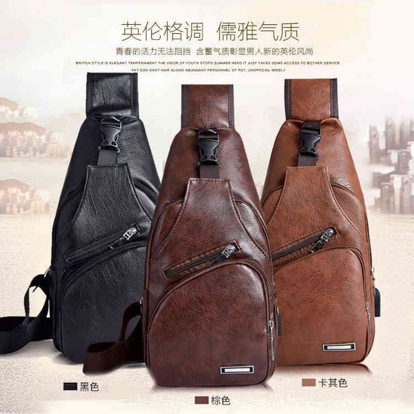 handbags bags usb pluggable men's leather chest bag portable rechargeable single shoulder messenger bag fashion outdoor leisure sports, Black;red
handbags bags usb pluggable men's leather chest bag portable rechargeable single shoulder messenger bag fashion outdoor leisure sports, Black;red