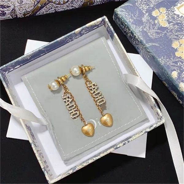 2022 fashion 20% off designer jewelry d family high-end version love letter long tassel pearl earrings light luxury fashion earrings women, Golden
2022 fashion 20% off designer jewelry d family high-end version love letter long tassel pearl earrings light luxury fashion earrings women, Golden