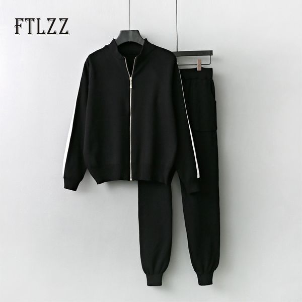 woman sportsuit fashion autumn winter knit two piece set hoodies slim pants suits outfit tracksuits clothes y200110, White
woman sportsuit fashion autumn winter knit two piece set hoodies slim pants suits outfit tracksuits clothes y200110, White