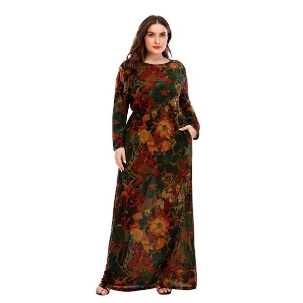 plus size dresses autumn winter dress women long sleeve retro floral print vintage pockets high waist maxi dressesplus, Black
plus size dresses autumn winter dress women long sleeve retro floral print vintage pockets high waist maxi dressesplus, Black